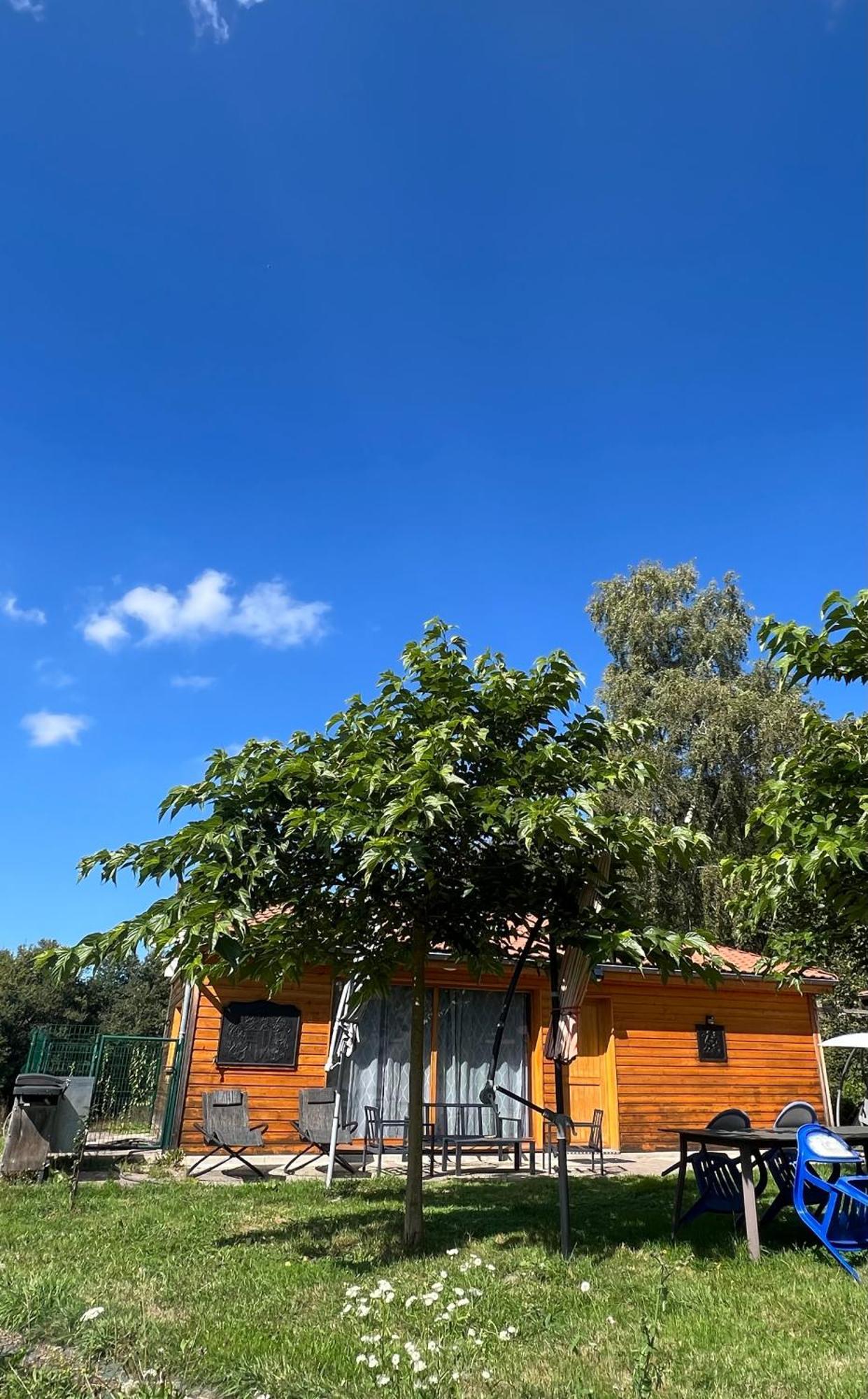 Chalet Des Anges Youx Exterior foto